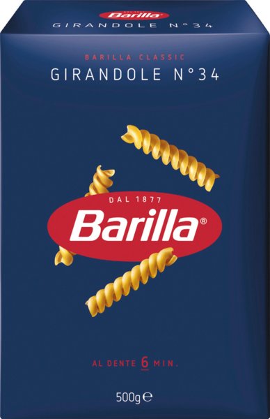 Barilla Girandole No.34 500g