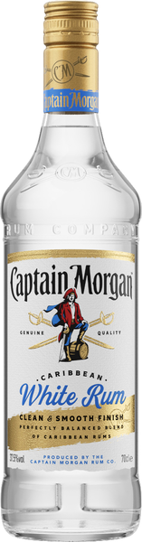 Captain Morgan White Rum 37,5% vol. 0,7l