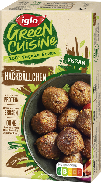 iglo Green Cuisine vegane Hackbällchen 240g iglo Green Cuisine vegane Hackbällchen 240g
