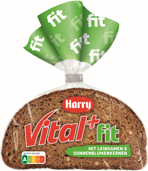 Harry Vital + Fit Malzmehrkornbrot 500g Harry Vital + Fit Malzmehrkornbrot 500g