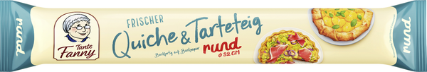 Tante Fanny Frischer Quiche- und Tarteteig 300g Tante Fanny Frischer Quiche- und Tarteteig 300g