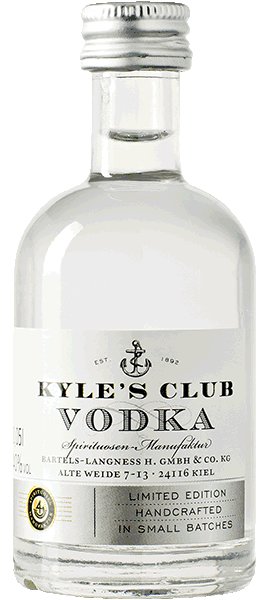 Kyle´s Club Vodka 40% vol. 0,05l Kyle´s Club Vodka 40% vol. 0,05l