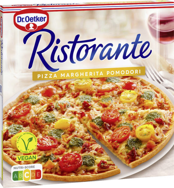 Dr.Oetker Ristorante Pizza Margherita Pomodori Vegan 340g Dr.Oetker Ristorante Pizza Margherita Pomodori Vegan 340g