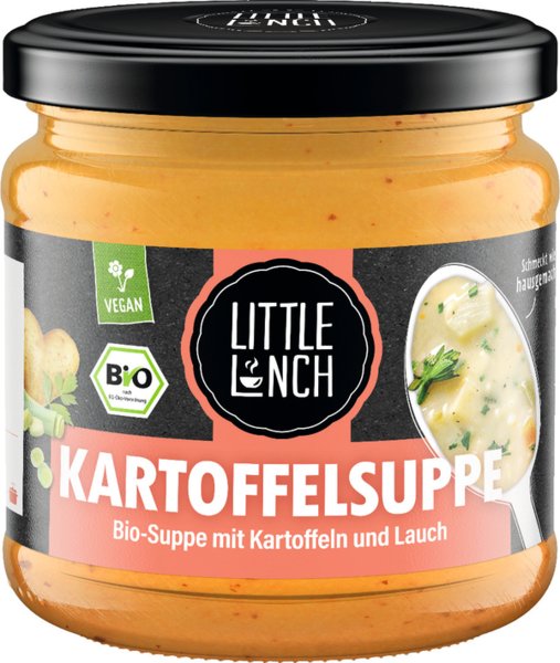 Little Lunch Bio Kartoffelsuppe mit Kartoffel und Lauch 350ml
