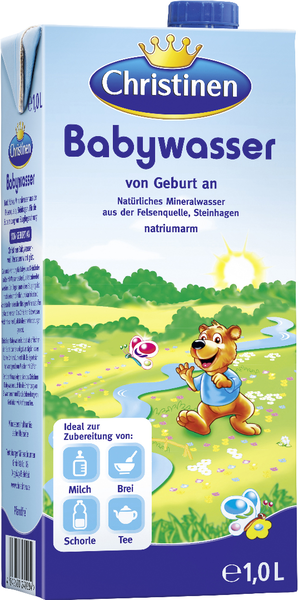 Christinen Babywasser 1l Christinen Babywasser 1l