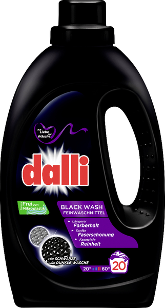 Dalli Black Wash 20 Waschladungen Dalli Black Wash 20 Waschladungen