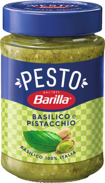 Barilla Pesto Basilico e Pistacchio 190g