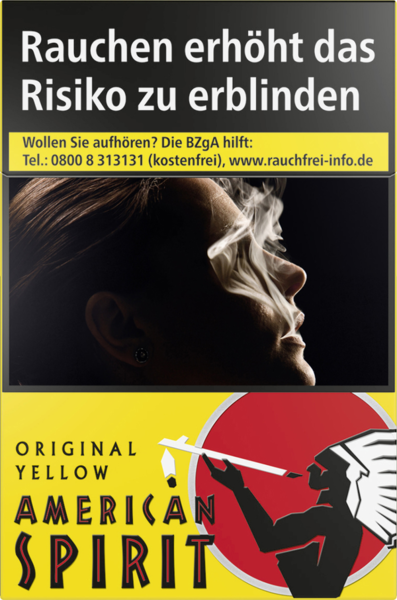American Spirit Original Yellow 21 Stück American Spirit Original Yellow 21 Stück