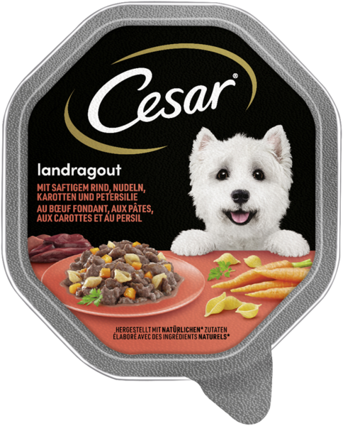 Cesar Landragout Rind 150g