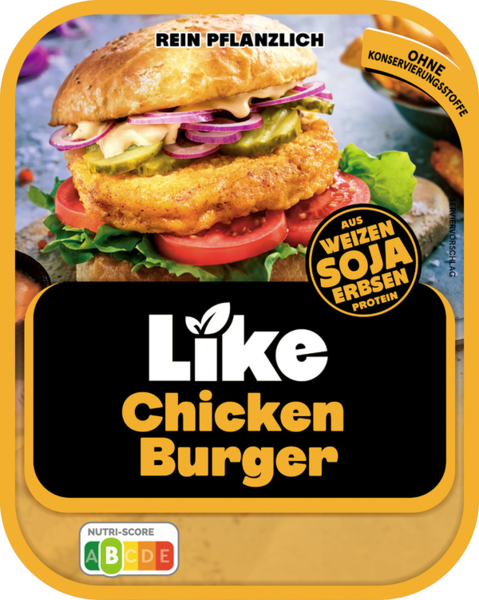 Like Meat Like Chicken Burger 180g Like Meat Like Chicken Burger 180g