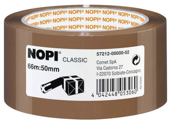 Tesa Nopi Paketband Braun 66m x 50mm Tesa Nopi Paketband Braun 66m x 50mm