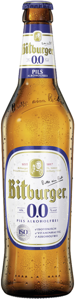 Bitburger Alkoholfrei 0,0% 0,5l Bitburger Alkoholfrei 0,0% 0,5l
