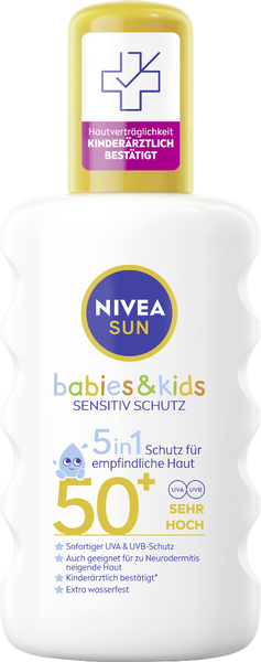 Nivea Sun Kids Spray Schutz Sens LF50+ 200ml Nivea Sun Kids Spray Schutz Sens LF50+ 200ml