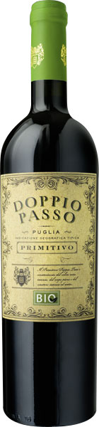 Doppio Passo Bio Primitivo halbtrocken 0,75l Doppio Passo Bio Primitivo halbtrocken 0,75l