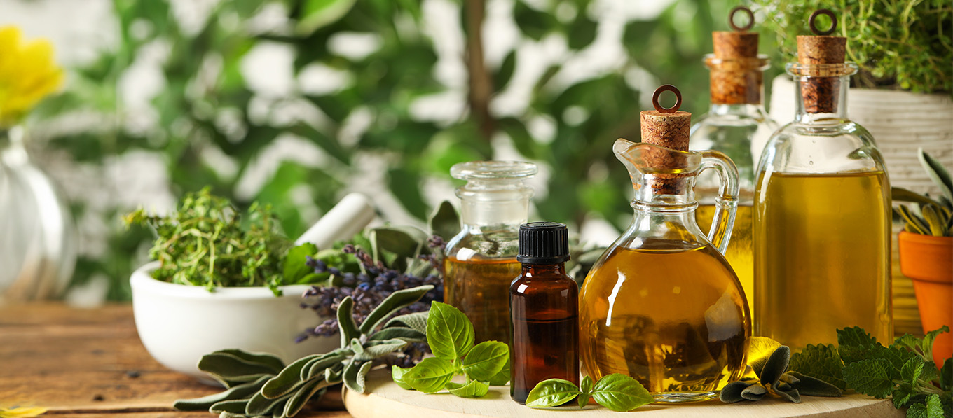 Öle Soßen und Gewürze